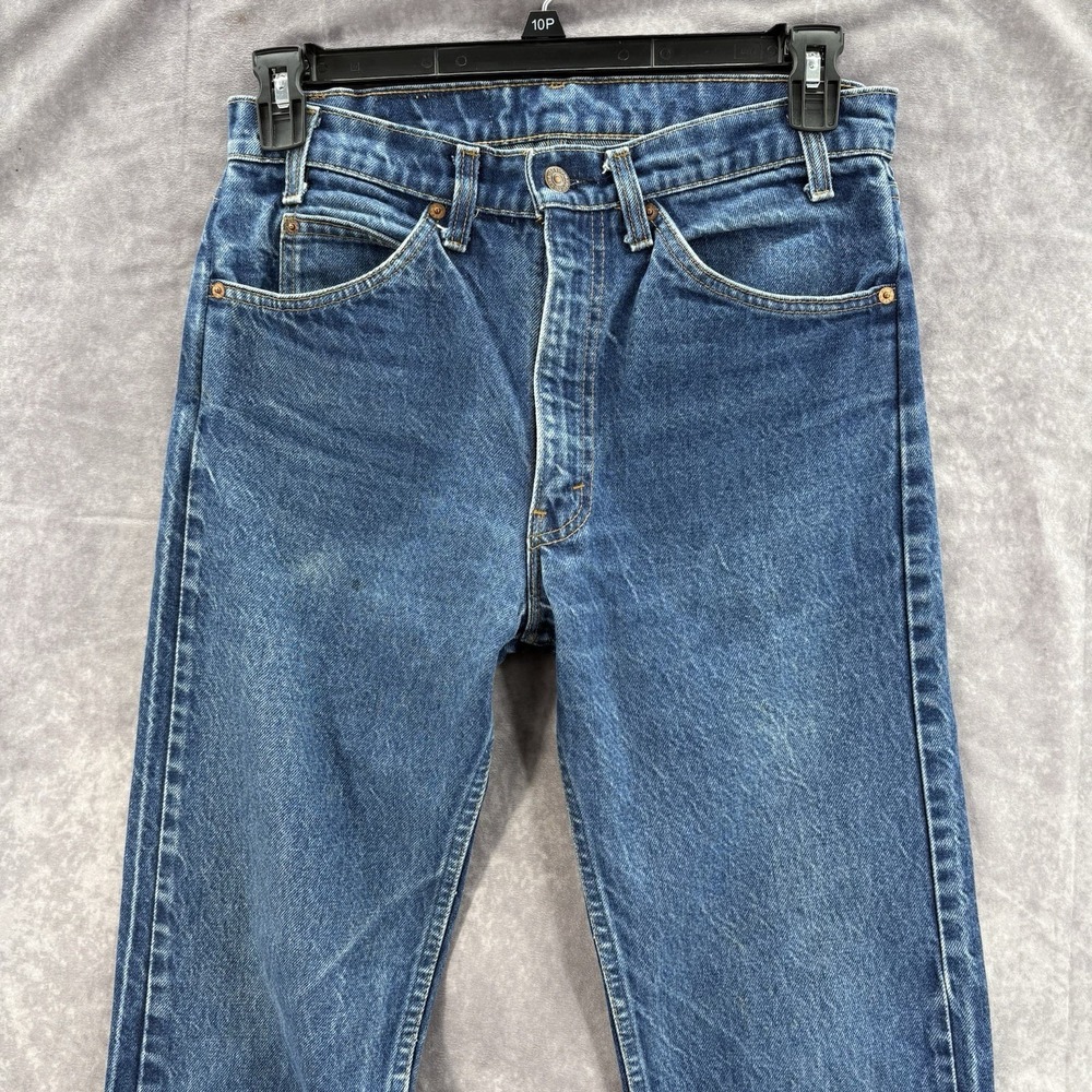 Vintage Levis 505 Jeans Mens 32x36 (31x34) Orange Tab USA 80s